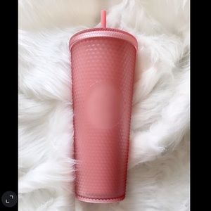 2022 Valentine’s Day Pink Lemonade Studded Starbucks Tumbler